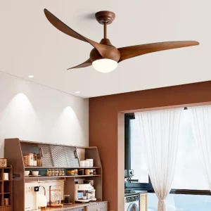 Plafonnier bois LED design scandinave moderne ventilateur lumière salle à manger chambre salon éclairage chaleureux économique élégant Plafonnier bois LED design scandinave moderne ventilateur lumière salle à manger chambre salon éclairage chaleureux économique élégant