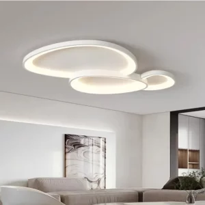 Plafonnier LED moderne design minimaliste intérieur éclairage salle à manger chambre salon lumière ajustable certification CCC CE économique durabilité élégance