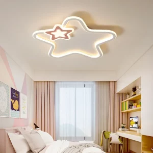 Plafonnier LED étoile moderne aluminium design scandinave chambre enfant salon éclairage chaleureux économique élégant Plafonnier LED étoile moderne aluminium design scandinave chambre enfant salon éclairage chaleureux économique élégant