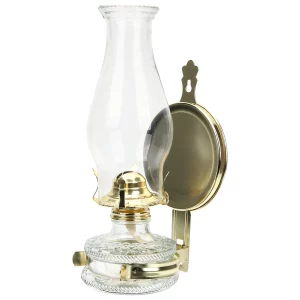 Lampe à huile murale vintage en verre et métal doré style rétro éclairage chaleureux décoration intérieure ambiance romantique Lampe à huile murale vintage en verre et métal doré style rétro éclairage chaleureux décoration intérieure ambiance romantique