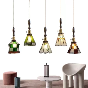 Suspension verre coloré style Art Déco lumière LED éclairage intérieur design Moderne salle à manger salon chambre restaurant élégant luminaire Suspension verre coloré style Art Déco lumière LED éclairage intérieur design Moderne salle à manger salon chambre restaurant élégant luminaire
