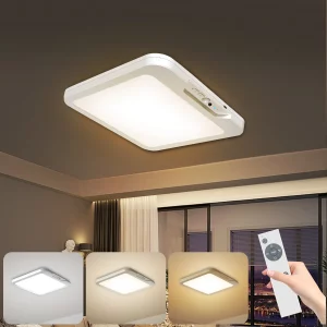 Plafonnier en bois naturel design scandinave moderne éclairage LED chaleureux pour chambre salon bureau cuisine économique élégant