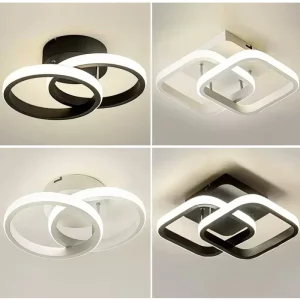 Plafonnier LED moderne minimaliste design contemporain salle à manger chambre cuisine éclairage intérieur lumière douce économies d’énergie style épuré Plafonnier LED moderne minimaliste design contemporain salle à manger chambre cuisine éclairage intérieur lumière douce économies d’énergie style épuré
