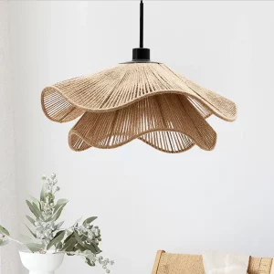 Suspension LED tissu design nordique vintage hauteur réglable éclairage chaleureux salon chambre cuisine couloir moderne élégant Suspension LED tissu design nordique vintage hauteur réglable éclairage chaleureux salon chambre cuisine couloir moderne élégant