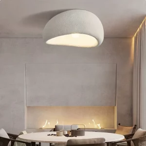 Plafonnier LED style japonais Wabi Sabi lumière douce pour salon chambre décoration intérieure moderne élégant économique Plafonnier LED style japonais Wabi Sabi lumière douce pour salon chambre décoration intérieure moderne élégant économique