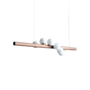Suspension bois naturel verre lumière douce design scandinave moderne éclairage salon chambre cuisine bureau Suspension bois naturel verre lumière douce design scandinave moderne éclairage salon chambre cuisine bureau