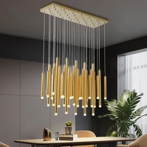Suspension luminaire bois LED design nordique moderne éclairage chaleureux salon salle à manger élégance économique Suspension luminaire bois LED design nordique moderne éclairage chaleureux salon salle à manger élégance économique