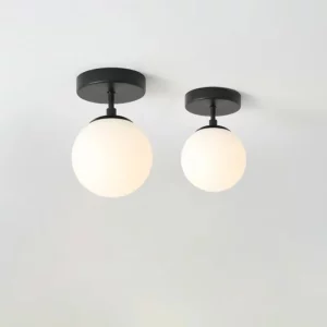 Plafonnier verre design moderne nordique luminaire hall entrée balcon salon chambre lumière chaleureuse épuré élégant Plafonnier verre design moderne nordique luminaire hall entrée balcon salon chambre lumière chaleureuse épuré élégant