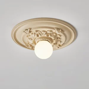 Plafonnier LED design classique époques baroques luminaire décoratif salon chambre hall éclairage chaleureux élégance naturelle installation facile