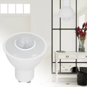 Ampoule GU10 induction infrarouge VGEBY lumière chaude 3000K 5W 500LM AC porche couloir plafond éclairage économique Ampoule GU10 induction infrarouge VGEBY lumière chaude 3000K 5W 500LM AC porche couloir plafond éclairage économique