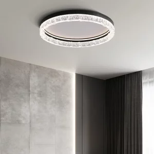 Plafonnier moderne simple en métal acrylique haute qualité luminaire minimaliste italien pour salon chambre à coucher éclairage intérieur design épuré lumière uniforme Plafonnier moderne simple en métal acrylique haute qualité luminaire minimaliste italien pour salon chambre à coucher éclairage intérieur design épuré lumière uniforme