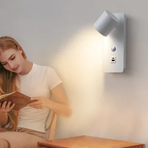 Applique murale LED moderne design minimaliste chambre salon lecture éclairage USB pratique économique Applique murale LED moderne design minimaliste chambre salon lecture éclairage USB pratique économique