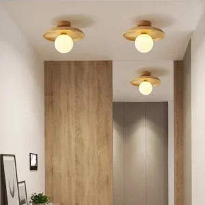 Plafonnier bois naturel design nordique moderne éclairage chaleureux salon chambre cuisine bureau luminaire élégant économie d’énergie LED Plafonnier bois naturel design nordique moderne éclairage chaleureux salon chambre cuisine bureau luminaire élégant économie d’énergie LED
