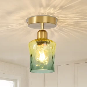 Plafonnier LED verre dégradé moderne design contemporain salle à manger chambre cuisine éclairage intérieur élégant lumière chaleureuse économique Plafonnier LED verre dégradé moderne design contemporain salle à manger chambre cuisine éclairage intérieur élégant lumière chaleureuse économique