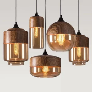 Plafonnier LED bois naturel design scandinave nordique moderne chambre salon éclairage chaleureux économique élégant Plafonnier LED bois naturel design scandinave nordique moderne chambre salon éclairage chaleureux économique élégant