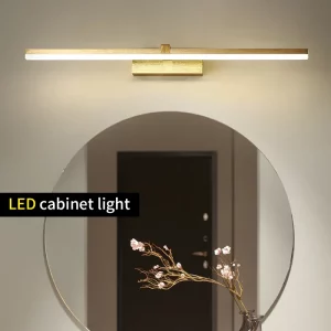 Applique murale LED bois doré design moderne minimaliste éclairage miroir salle de bain chambre éclairage intérieur décoratif économique élégant Applique murale LED bois doré design moderne minimaliste éclairage miroir salle de bain chambre éclairage intérieur décoratif économique élégant