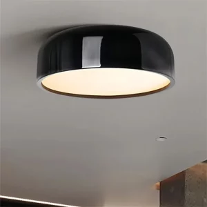 Plafonnier LED bois naturel design scandinave nordique moderne chambre salon éclairage chaleureux économique élégant