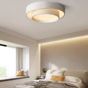 Plafonnier moderne minimaliste nordique design éclairage créatif chambre salon couloir blanc lumière uniforme élégance industrielle fonctionnelle Plafonnier moderne minimaliste nordique design éclairage créatif chambre salon couloir blanc lumière uniforme élégance industrielle fonctionnelle