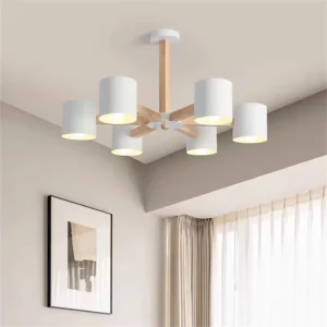 Plafonnier bois naturel design scandinave luminaire nordique lumière chaleureuse salon chambre éclairage moderne économique élégant Plafonnier bois naturel design scandinave luminaire nordique lumière chaleureuse salon chambre éclairage moderne économique élégant