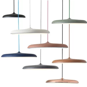 Suspension LED métal design artistique UFO plateau ronde luminaire créatif mince nordique salon chambre cuisine éclairage moderne élégant économie d’énergie Suspension LED métal design artistique UFO plateau ronde luminaire créatif mince nordique salon chambre cuisine éclairage moderne élégant économie d’énergie