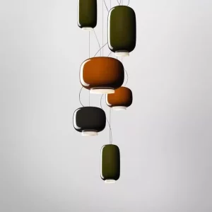 Lampe Suspendue Verre Design Moderne Minimaliste Éclairage Intérieur Salle à Manger Chambre Économique Élégant
