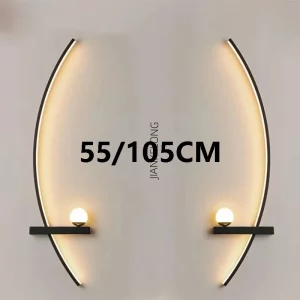Applique murale LED design moderne-minimaliste intérieur contemporain lumière diffuse économie d’énergie esthétique élégance intemporelle Applique murale LED design moderne-minimaliste intérieur contemporain lumière diffuse économie d’énergie esthétique élégance intemporelle