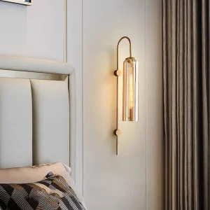 Applique murale LED Vintage en verre style moderne design minimaliste lumière douce chambre salon couloir balcon restaurant décoration intérieure élégante Applique murale LED Vintage en verre style moderne design minimaliste lumière douce chambre salon couloir balcon restaurant décoration intérieure élégante