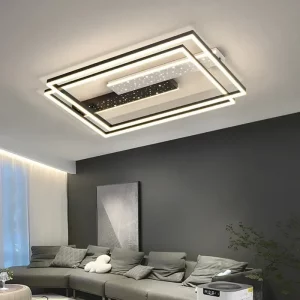 Plafonnier LED en bois naturel design scandinave nordique moderne pour chambre salon éclairage chaleureux économique élégant