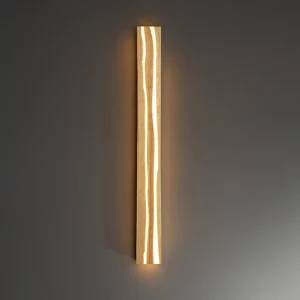 Applique murale moderne en bois LED design scandinave nordique lumière chaleureuse pour salon chambre couloir