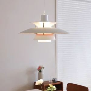 Suspension métal design nordique Scandinave modernisme lumière douce salle à manger cuisine éclairage intérieur salle séjour décoration moderne élégant Suspension métal design nordique Scandinave modernisme lumière douce salle à manger cuisine éclairage intérieur salle séjour décoration moderne élégant