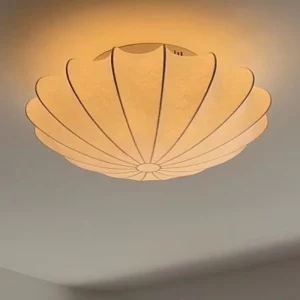 Plafonnier en soie japonais design moderne style chinois pour chambre à coucher salon étude éclairage créatif lumière douce uniforme