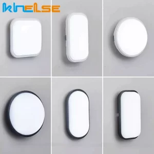 Applique murale LED moderne design carré ovale intérieur extérieur éclairage économique étanche à l’humidité Applique murale LED moderne design carré ovale intérieur extérieur éclairage économique étanche à l’humidité