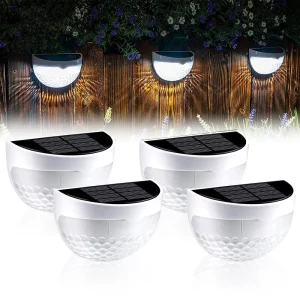 Lampes murales solaires LED design moderne pour extérieur  lumière décorative jardin  clôture  chemin  terrasse  style cottage  IP65 étanche  économie d’énergie