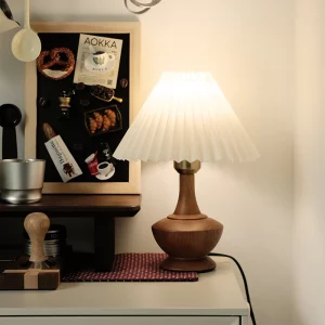 Lampes de Table en bois nordique, luminaire d’intérieur, chambre à coucher, chevet, salon, Bar, décoration de bureau Lampes de Table en bois nordique, luminaire d’intérieur, chambre à coucher, chevet, salon, Bar, décoration de bureau