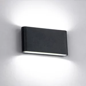 Applique murale moderne aluminium design épuré lumière douce salon chambre couloir éclairage intérieur style nordique