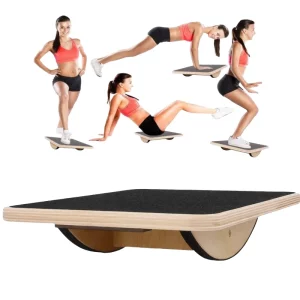 Planche d’équilibre bois antidérapante design pratique fonctionnel fitness salle sport maison Planche d’équilibre bois antidérapante design pratique fonctionnel fitness salle sport maison
