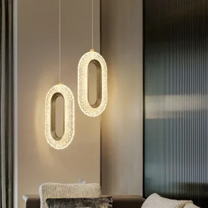 Suspension LED design nordique moderne en acrylique luminaire intérieur éclairage chaleureux salon chambre cuisine économie d’énergie élégance naturelle Suspension LED design nordique moderne en acrylique luminaire intérieur éclairage chaleureux salon chambre cuisine économie d’énergie élégance naturelle