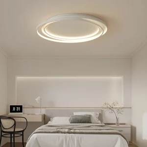Plafonnier LED moderne design épuré intérieur lumineux chambre salon bureau éclairage doux économique élégant certification CCC CE CQC