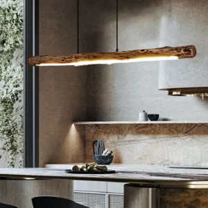 Plafonnier bois naturel style japonais minimaliste luminaire décoratif suspendu idéal pour cuisine bar salle à manger éclairage chaleureux et moderne Plafonnier bois naturel style japonais minimaliste luminaire décoratif suspendu idéal pour cuisine bar salle à manger éclairage chaleureux et moderne