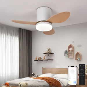Plafonnier LED bois naturel design scandinave nordique moderne chambre salon éclairage chaleureux économique élégant