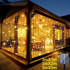 Guirlande lumineuse LED solaire extérieure moderne fêtes jardin décoration vacances lumière chaleureuse design festif installation facile énergie solaire économies d’énergie style nordique Guirlande lumineuse LED solaire extérieure moderne fêtes jardin décoration vacances lumière chaleureuse design festif installation facile énergie solaire économies d’énergie style nordique