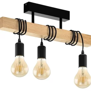 Lustre moderne en bois massif salle à manger E27 suspension en bois d’hévéa couleur naturelle salon allée boutique décor luminaire Lustre moderne en bois massif salle à manger E27 suspension en bois d’hévéa couleur naturelle salon allée boutique décor luminaire