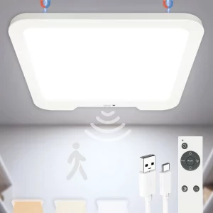 Plafonnier LED aluminium design moderne minimaliste capteur de mouvement télécommande lumière variable salle de bain cuisine éclairage intelligent économique facile d’installation Plafonnier LED aluminium design moderne minimaliste capteur de mouvement télécommande lumière variable salle de bain cuisine éclairage intelligent économique facile d’installation
