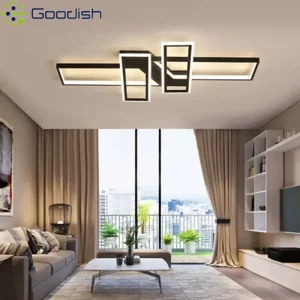 Plafonnier LED moderne minimaliste aluminium acrylique design rectangulaire éclairage ajustable cuisine salon chambre décoration élégante Plafonnier LED moderne minimaliste aluminium acrylique design rectangulaire éclairage ajustable cuisine salon chambre décoration élégante