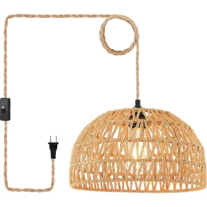 Suspension corde jute naturelle design rustique bohème intérieur éclairage chaleureux salon chambre hôtel Suspension corde jute naturelle design rustique bohème intérieur éclairage chaleureux salon chambre hôtel
