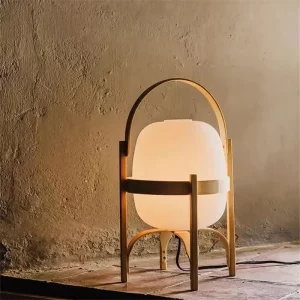 Lampe de table bois naturel design scandinave nordique moderne intérieur décoration luminaire économie d’énergie élégance portable style minimaliste intérieur chaleureux éclairage intime ambiance cosy