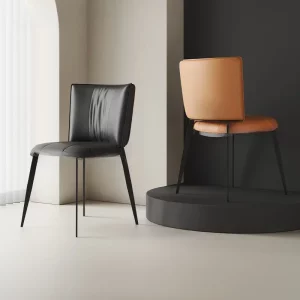 Chaises salle à manger design moderne en bois massif style minimaliste épuré confortables pour salon cuisine Chaises salle à manger design moderne en bois massif style minimaliste épuré confortables pour salon cuisine