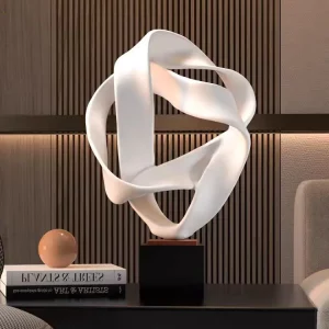 Lampe table bois design moderne sculpture abstraite éclairage intérieur salon bureau lumière chaleureuse économique élégant Lampe table bois design moderne sculpture abstraite éclairage intérieur salon bureau lumière chaleureuse économique élégant