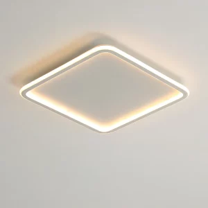 Plafonnier LED métal design moderne minimaliste éclairage diffus salon chambre loft économique élégant Plafonnier LED métal design moderne minimaliste éclairage diffus salon chambre loft économique élégant