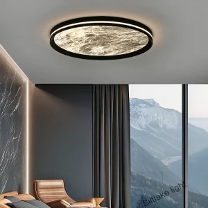 Plafonnier LED marbre imitation design moderne minimaliste éclairage doux salon chambre contemporain élégance lumière diffuse protection yeux Plafonnier LED marbre imitation design moderne minimaliste éclairage doux salon chambre contemporain élégance lumière diffuse protection yeux